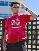 Gnome Garden Quote Tie-Dye Crystal -