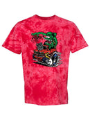 Rat Fink, Monster Truck Heart Tie-Dye Crystal -