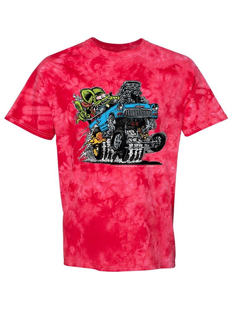 Rat Fink And Monster Truck Tie-Dye Crystal -