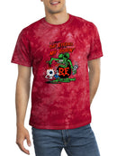 The Eyeball Rat Fink Tie-Dye Crystal -
