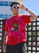 The Eyeball Rat Fink Tie-Dye Crystal -