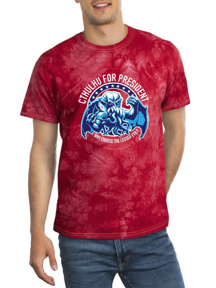 Cthulhu For President! Tie-Dye Crystal -