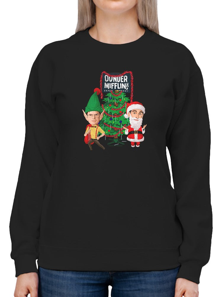 Dunder Mifflin Co. Christmas Hoodie or Sweatshirt The Office