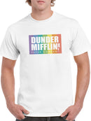 Dunder Mifflin Rainbow T-shirt The Office