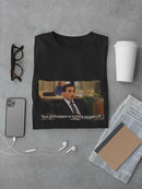 Michael Scott Enthusiasm Quote T-shirt The Office