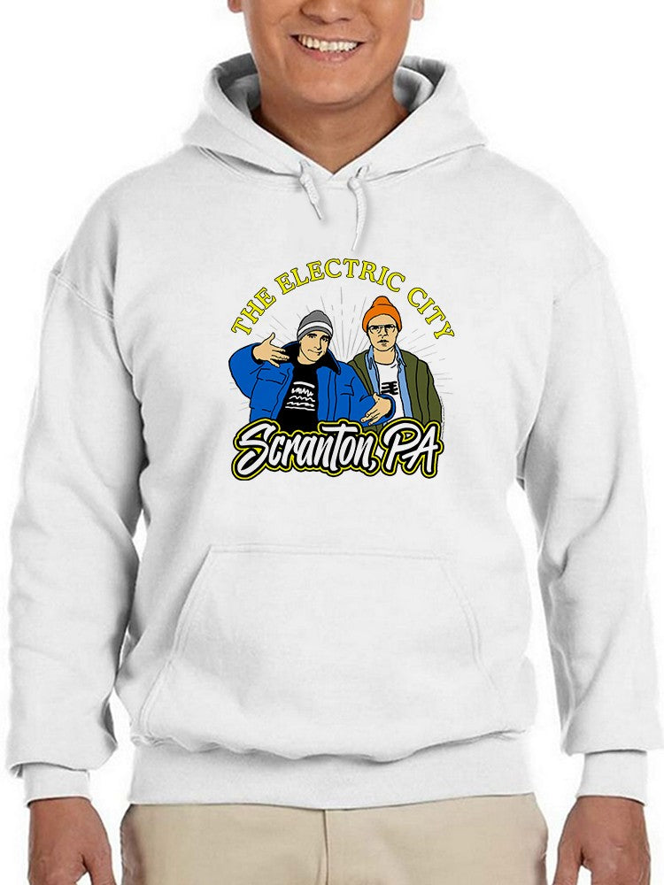 Lazy Scranton Electricity Hoodie or Sweatshirt The Office
