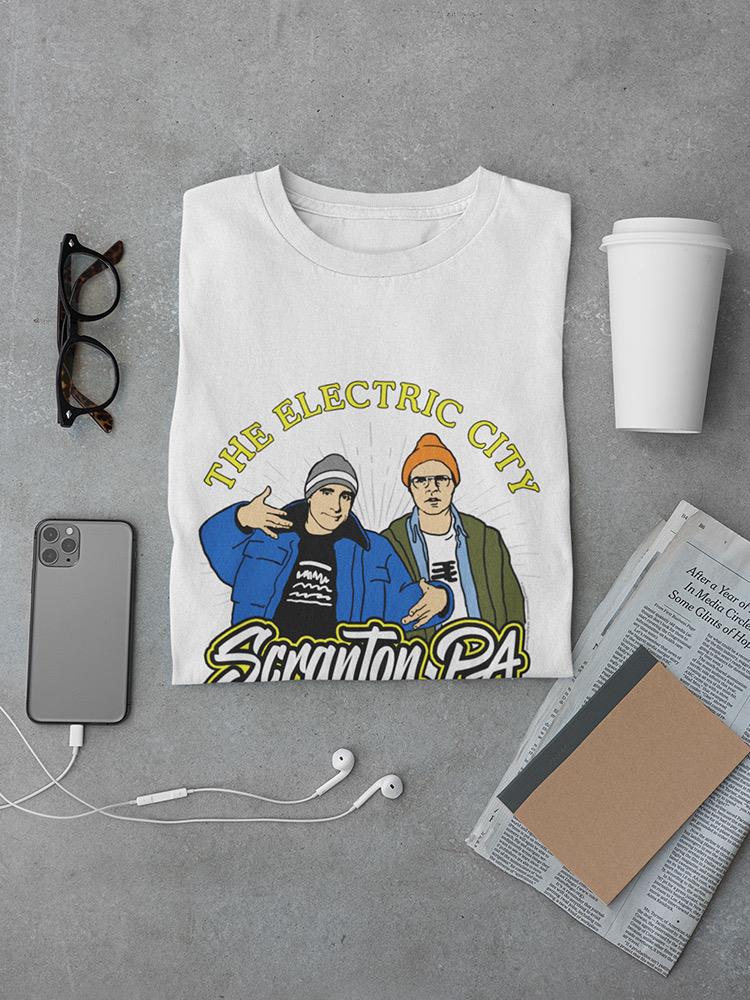 Lazy Scranton Electricity T-shirt The Office