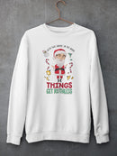 Ruthless Santas The Office Sweatshirt The Office