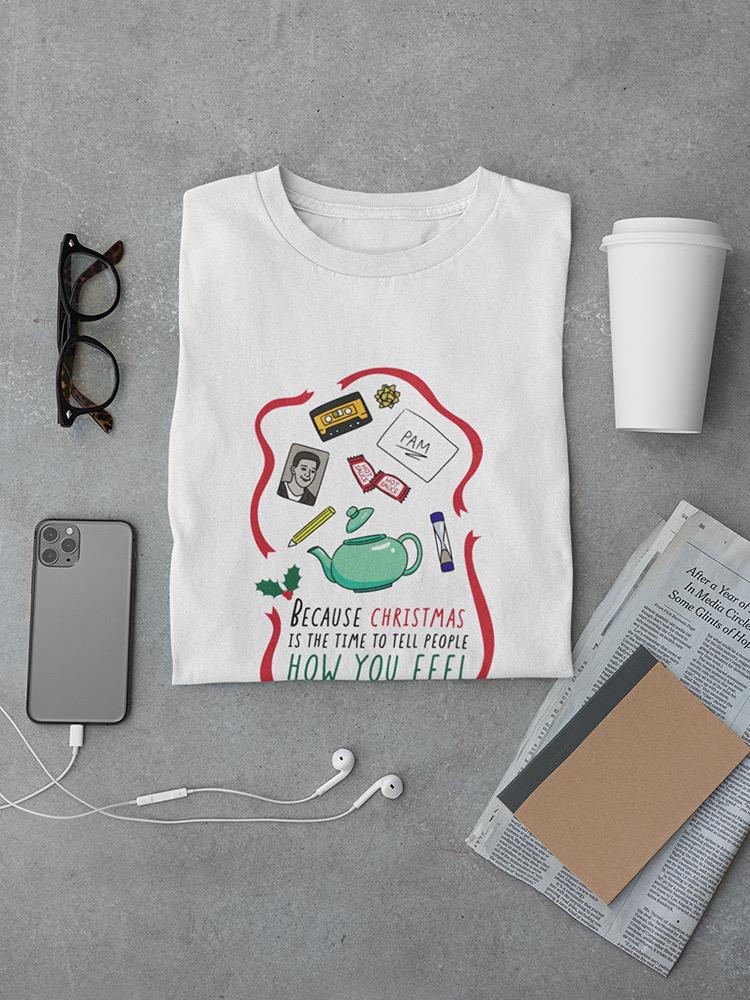 Christmas Feels The Office T-shirt The Office