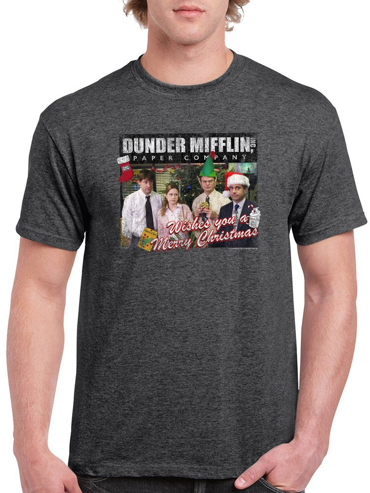 Dunder Mifflin Christmas Wishes T-shirt The Office