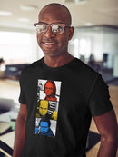 Dwight With Wigs T-shirt The Office