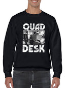 Quad Desk Hoodie or Sweatshirt The Office