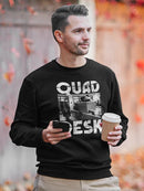 Quad Desk Hoodie or Sweatshirt The Office