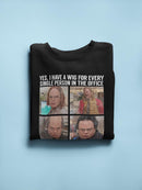 A Wig For Every Single Person Hoodie or Sweatshirt The Office