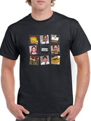 Dunder Mifflin Characters T-shirt The Office