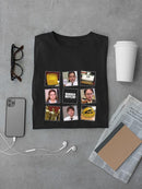 Dunder Mifflin Characters T-shirt The Office
