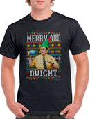 Merry And Dwight T-shirt The Office