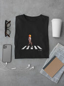 Walking Pumpkin Man T-shirt The Office