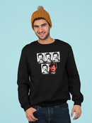 Ron Swanson Expressions Sweatshirt Parks And Recreation