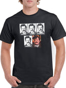 Ron Swanson Expressions T-shirt Parks And Recreation