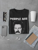 People Are I***** T-shirt Parks And Recreation