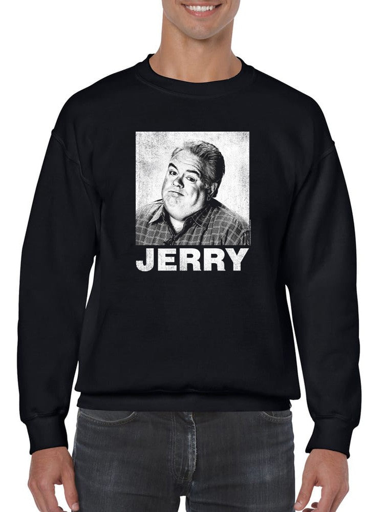 Jerry Portrait Sweatshirt Parks And Recreation
