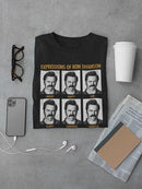 The Expressions Of Ron Swanson T-shirt Parks And Recreation