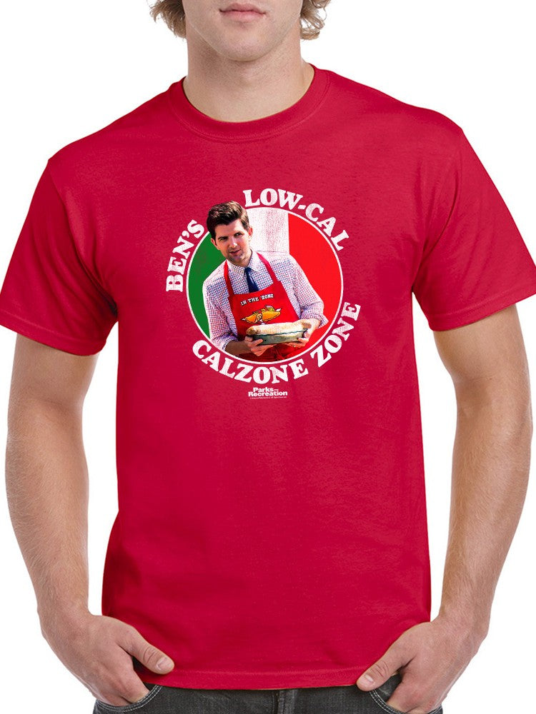 Low-Cal Calzone Zone T-shirt Parks And Recreation