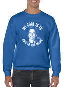 Run To The Moon Sweatshirt Parks And Recreation