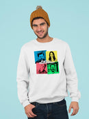 Parks And Rec Characters Sweatshirt Parks And Recreation
