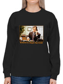 Business Is A Doggie Dog World Sweatshirt The Office