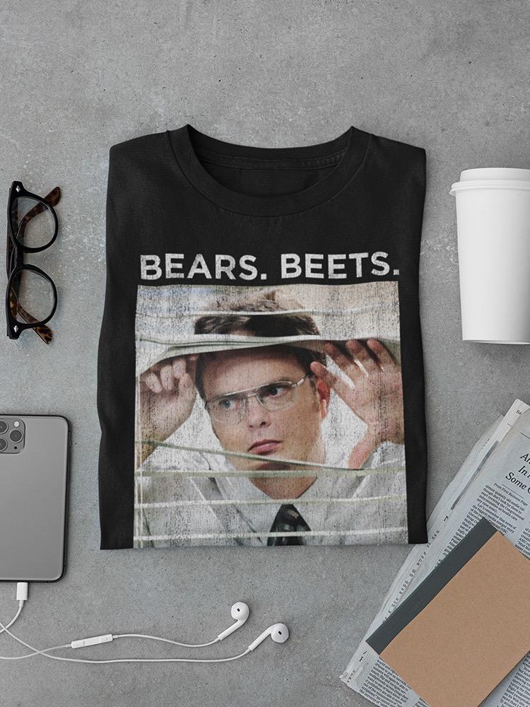 Bears And Beets Quote T-shirt The Office
