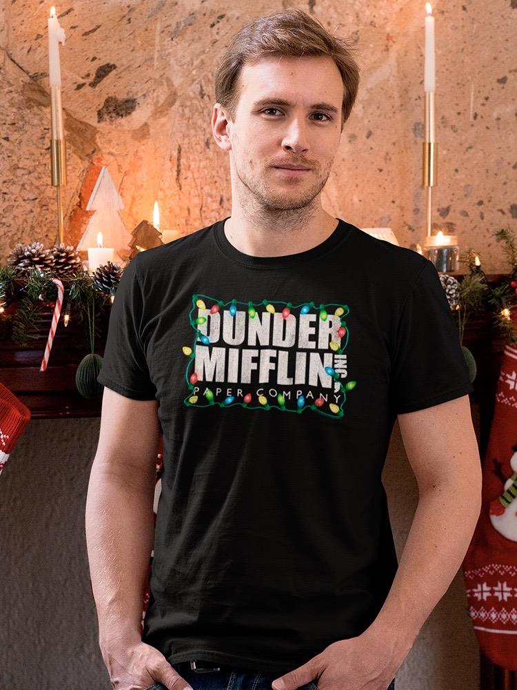Dunder Mifflin Christmas Lights T-shirt The Office