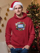 Dunder Mifflin Christmas Wreath Hoodie or Sweatshirt The Office