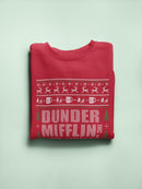 Dunder Mifflin Christmas Pattern Sweatshirt The Office