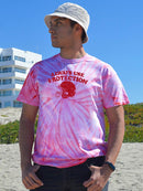 Always Use Helmet Protection Tie Dye Tee -