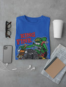 Rat Fink King Fink Dodge Ed "Big Daddy" Men's Royal Blue T-shirt