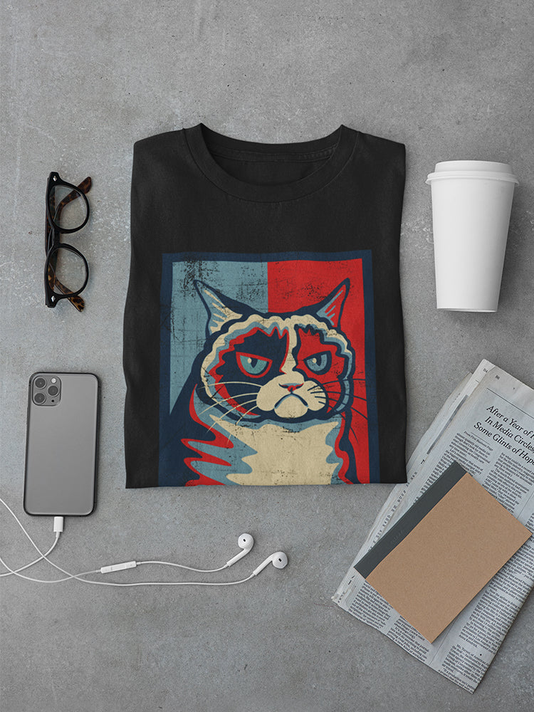 Grumpy Cat Nope Men's Black T-shirt NEW Sizes S-2XL