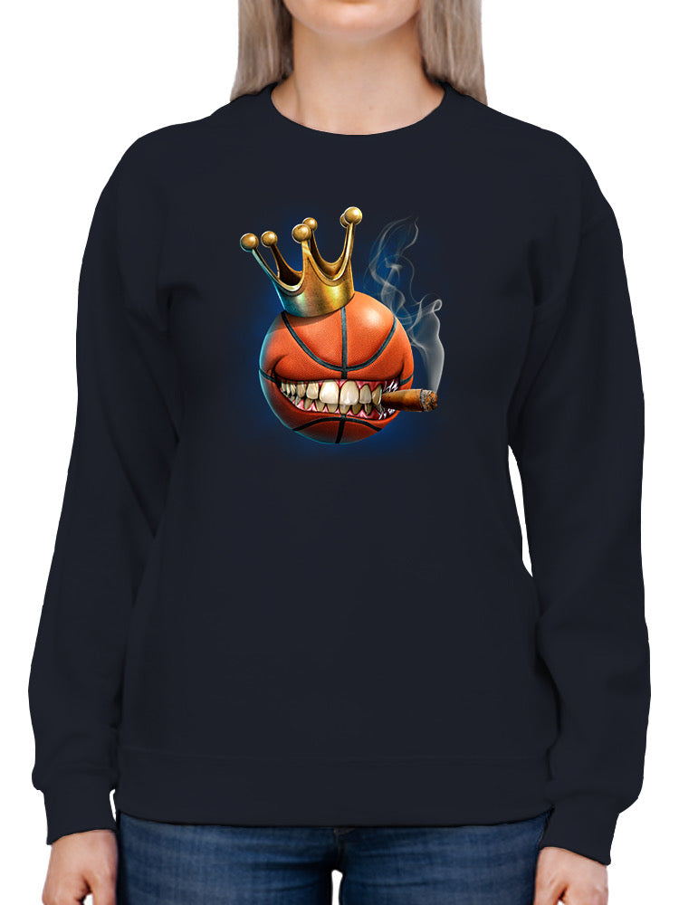 Cigar Basketball Hoodie or Sweatshirt -Tom Wood Designs