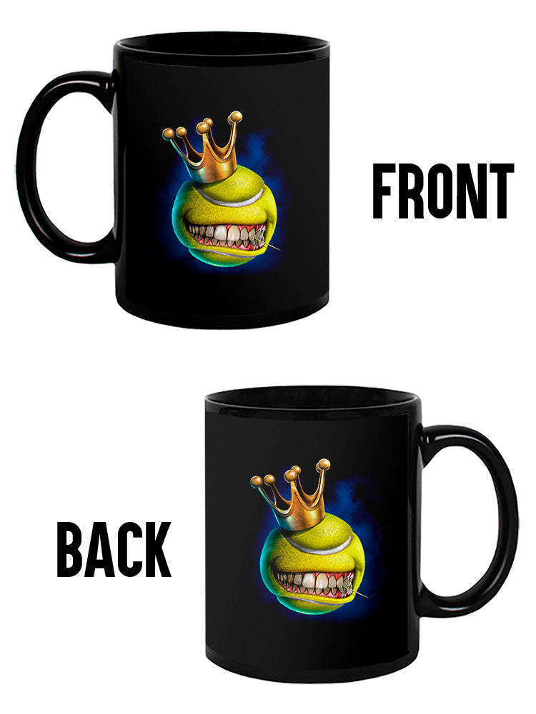 Crown Tennis Ball Mug -Tom Wood Designs