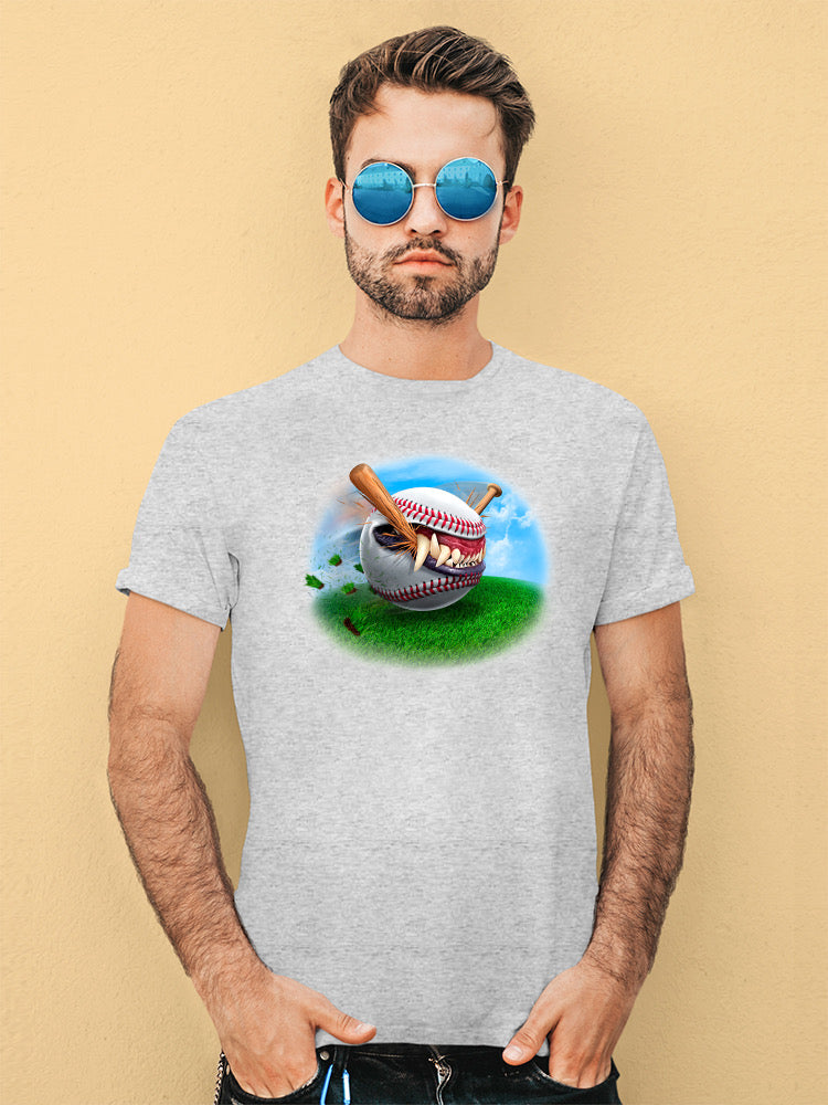 Monster Baseball T-shirt -Tom Wood Designs