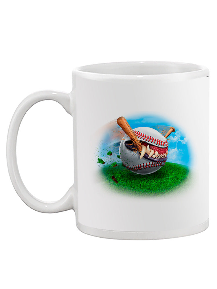 Monster Baseball Mug -Tom Wood Designs
