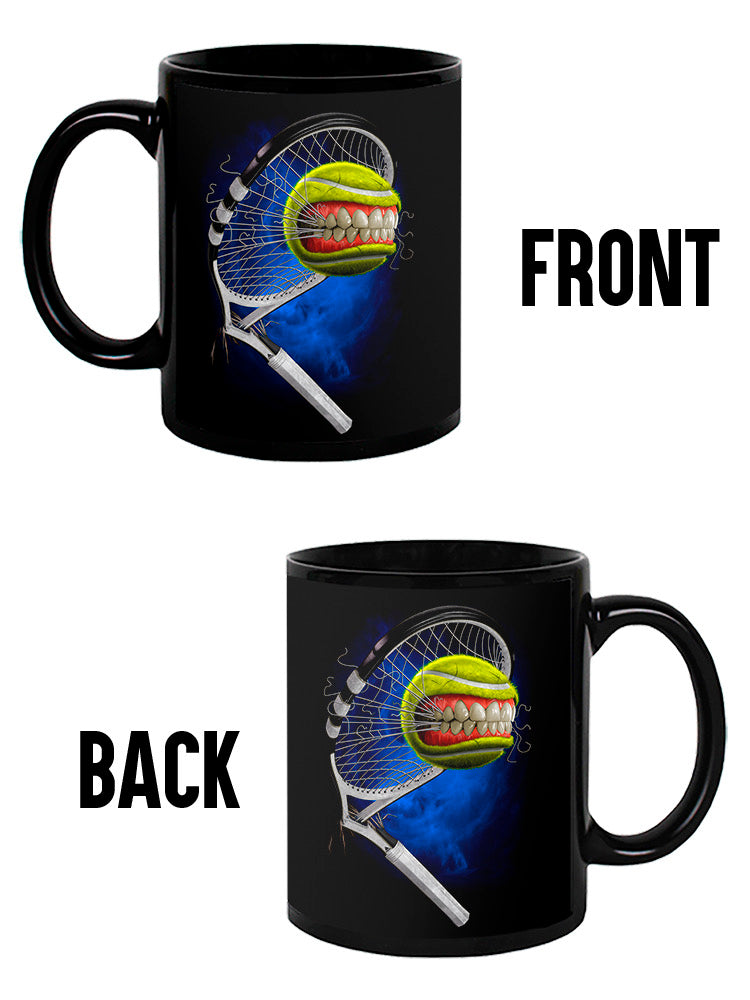 Monster Tennis Mug -Tom Wood Designs