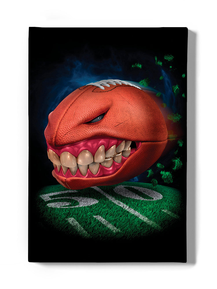Monster Football3 Wall Art -Tom Wood Designs