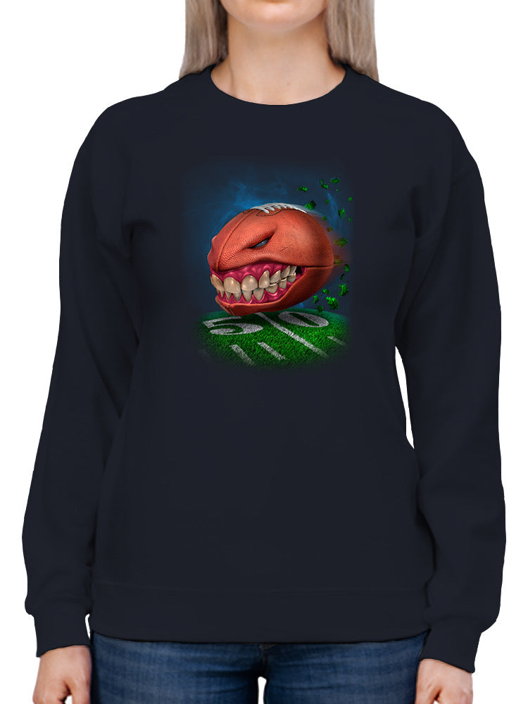 Monster Football Hoodie or Sweatshirt -Tom Wood Designs