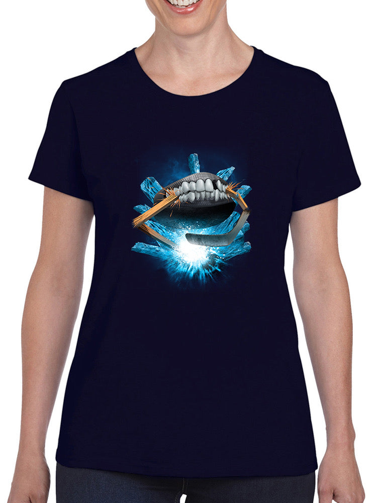 Hockey Monster T-shirt -Tom Wood Designs