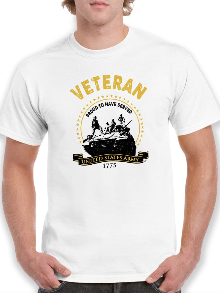 Veteran, Proud To Have Served Men's T-shirt