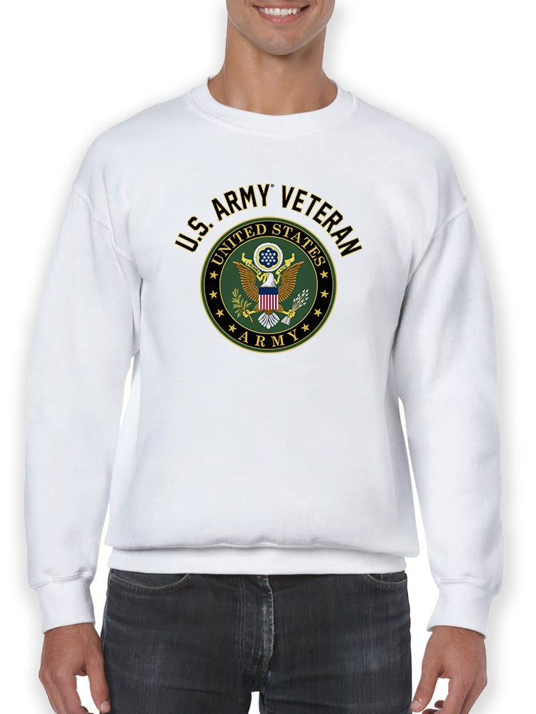U.S. Army Veteran Eagle Stars Sweatshirt Men's -Army Designs