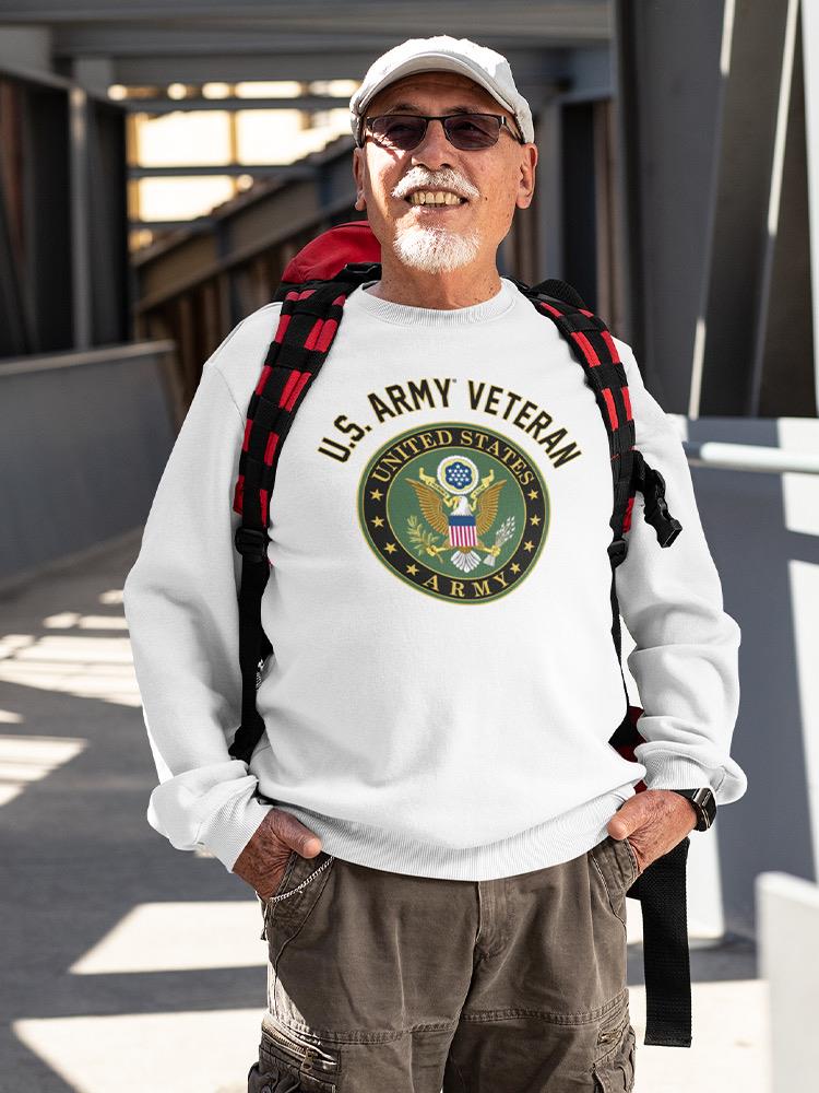 U.S. Army Veteran Eagle Stars Sweatshirt Men's -Army Designs