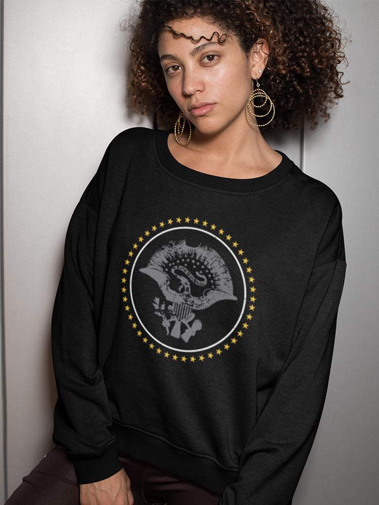 Grey Eagle Army Sweatshirt Women's -Army Designs